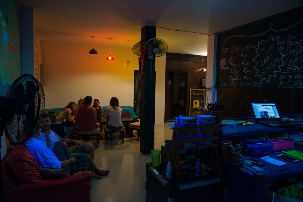 Love Station Hostel Baan Tai Exteriér fotografie